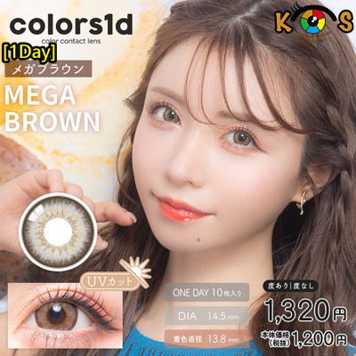 [1Day]Colors MEGA BROWN